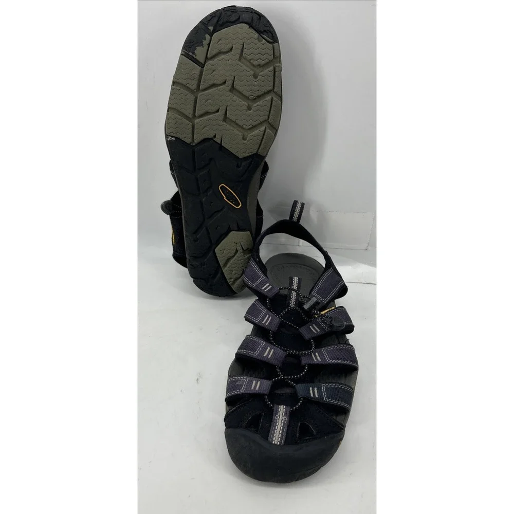 Keen Clearwater CNX Waterproof Hiking Sandals Blue Grey Mens Size 10.5